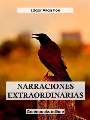 cover image of Narraciones extraordinarias